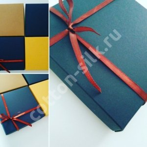 Коробка подарочная Люкс для 2-5 платков
