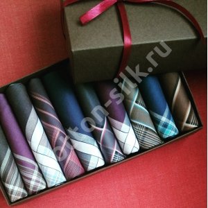 Коробка подарочная Люкс для 5-10 платков