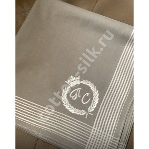 Мужской носовой платок "Milligan" (пралине)