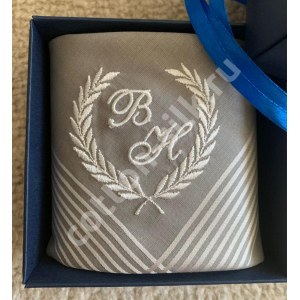 Мужской носовой платок "Milligan" (пралине)