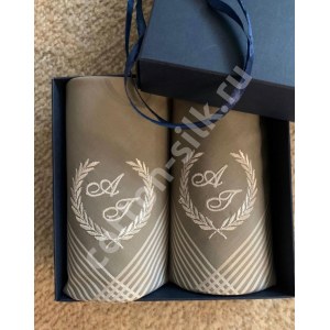 Мужской носовой платок "Milligan" (пралине)