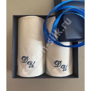 Мужской носовой платок "Петр" (грей)