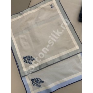 Мужской носовой платок "Петр" (грей)